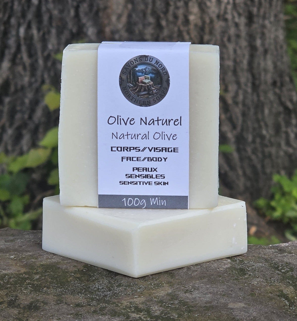 Nettoyant naturel visage et corps pour peaux sensibles (80 % huile d'olive, 20 % huile de coco)